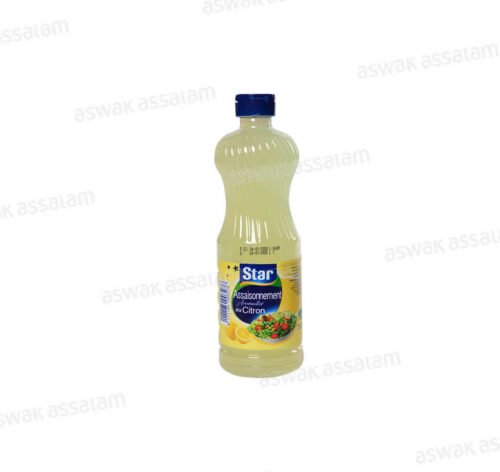 VINAIGRE AROMATISE AU CITRON 50CL STAR