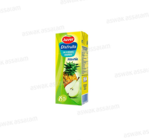 NECTAR POIRE ANANAS SANS SUCRE 200ML JUVER