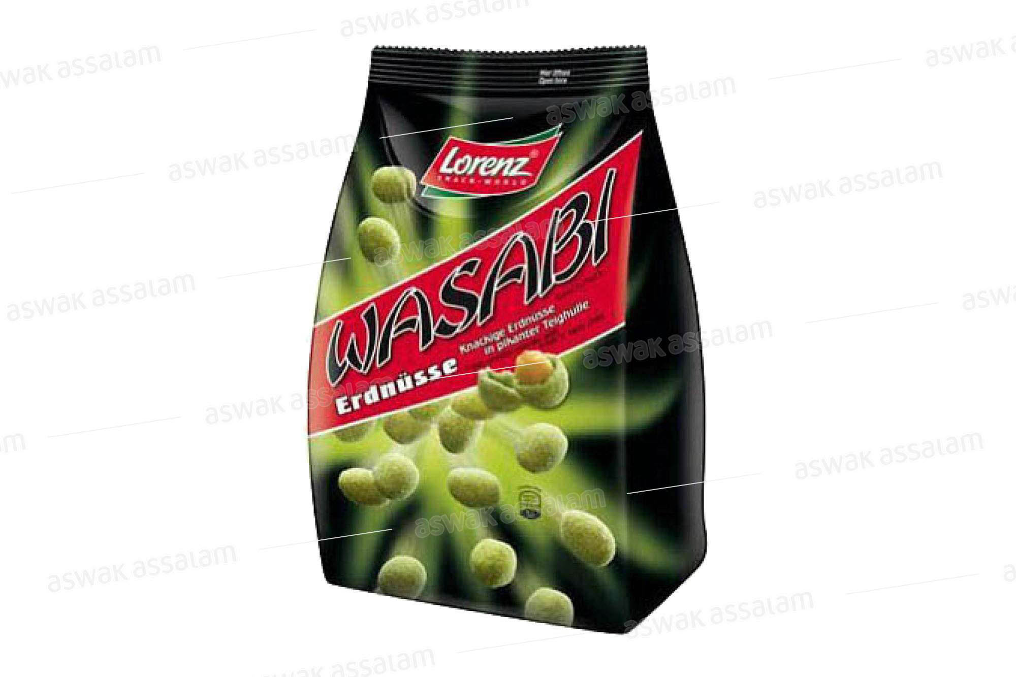 CACAHUETES AU WASABI 100G LORENZ