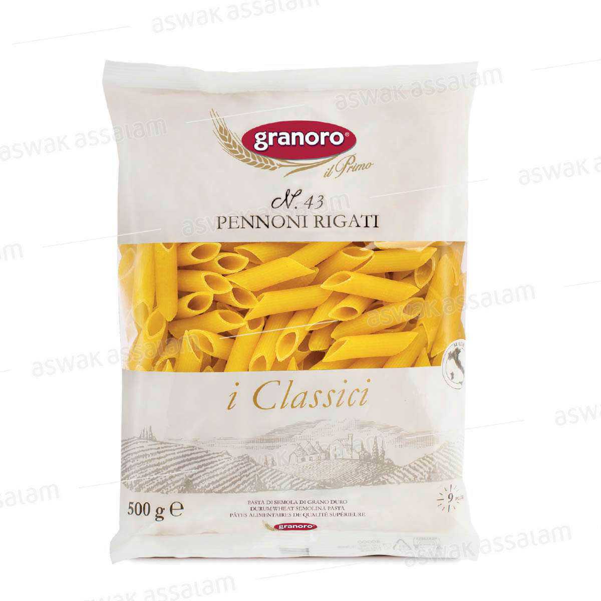 PENNONI RIGATI N°43 500G GRANORO