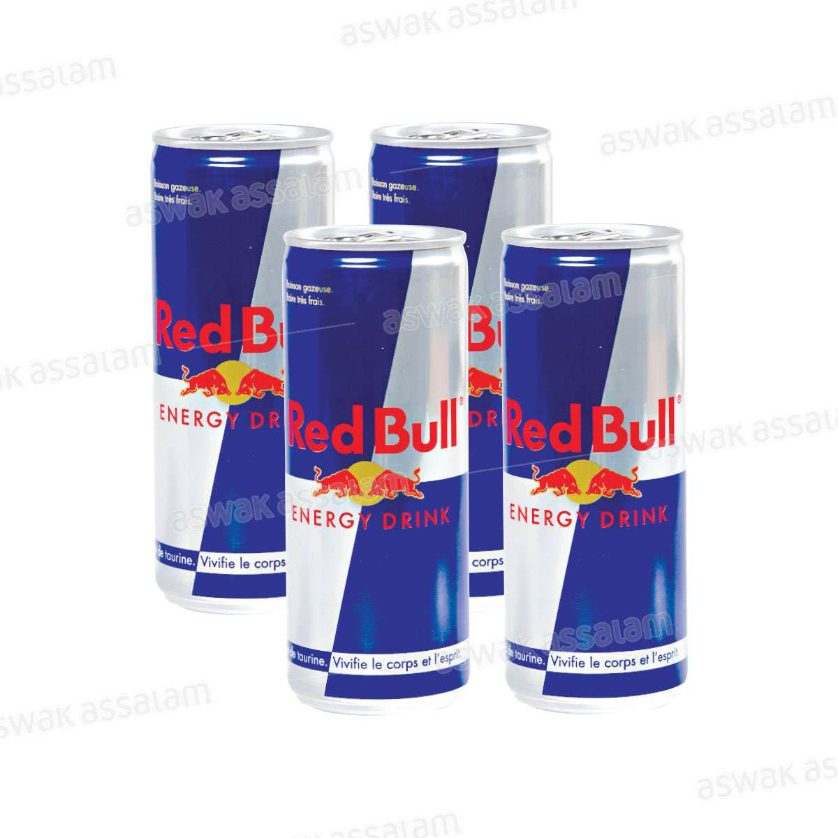BOISSON ENERGETIQUE PACK 4*25CL RED BULL
