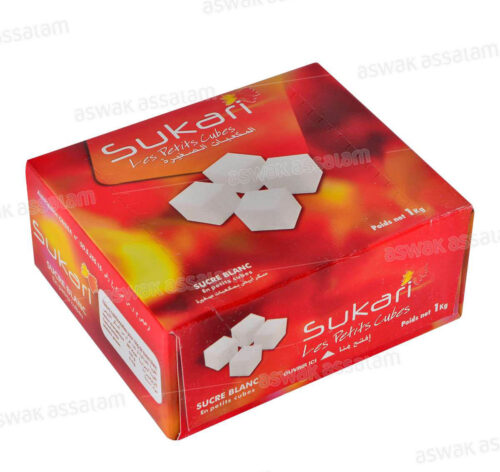 SUCRE BLANC EN PETITS CUBES 1KG SUKARI