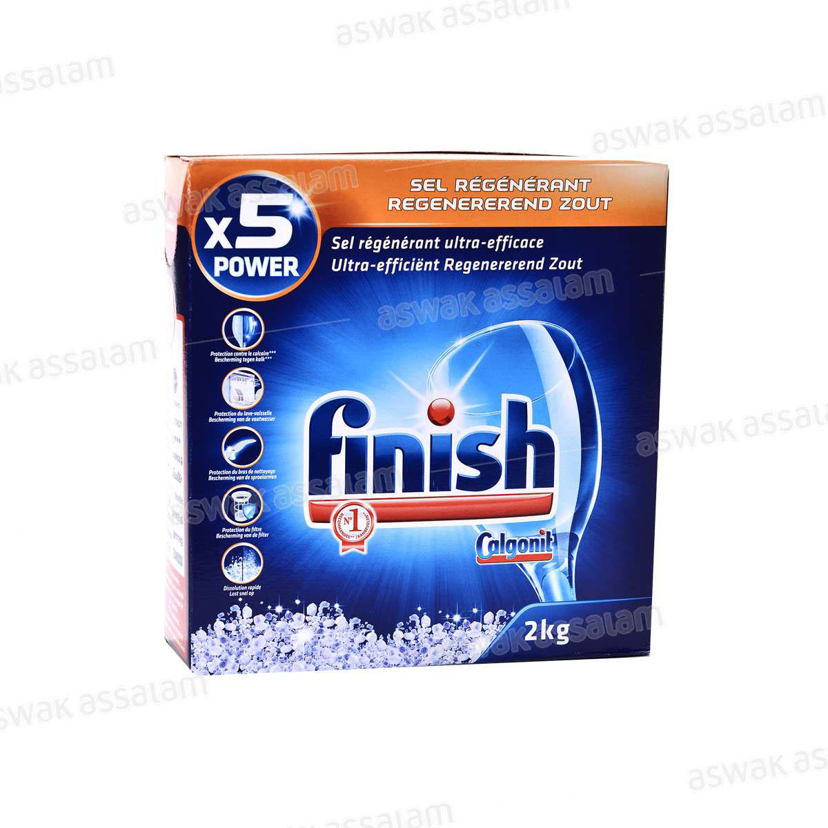 SEL POUR LAVE-VAISSELLE 2KG FINISH