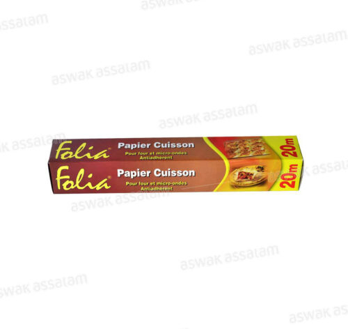 ROULEAU PAPIER CUISSON 20M/30CM FOLIA
