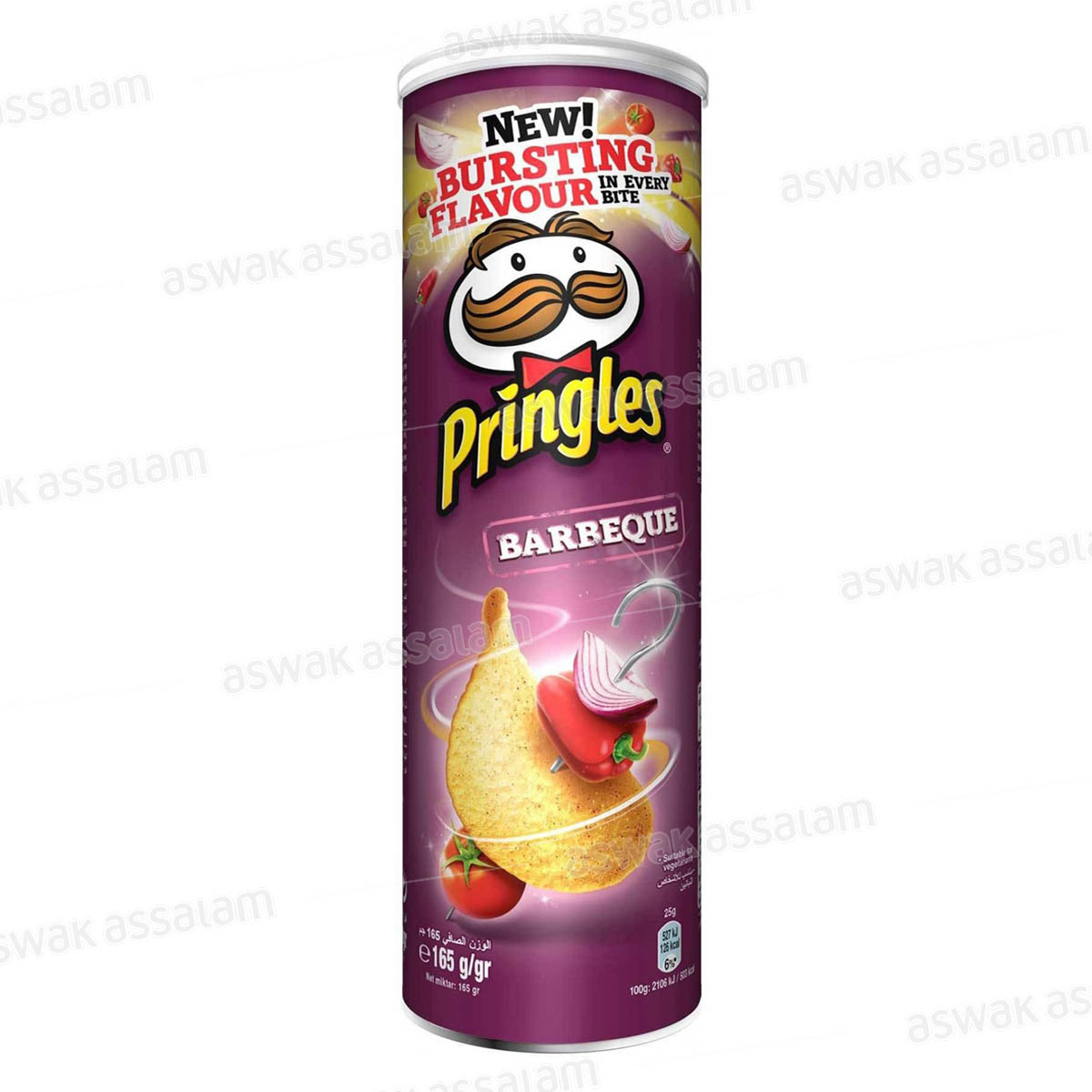 PRINGLES BARBECUE 165G
