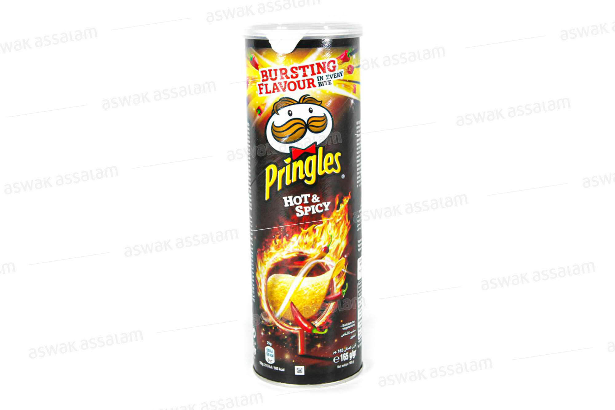 PRINGLES HOT & SPICY 165G