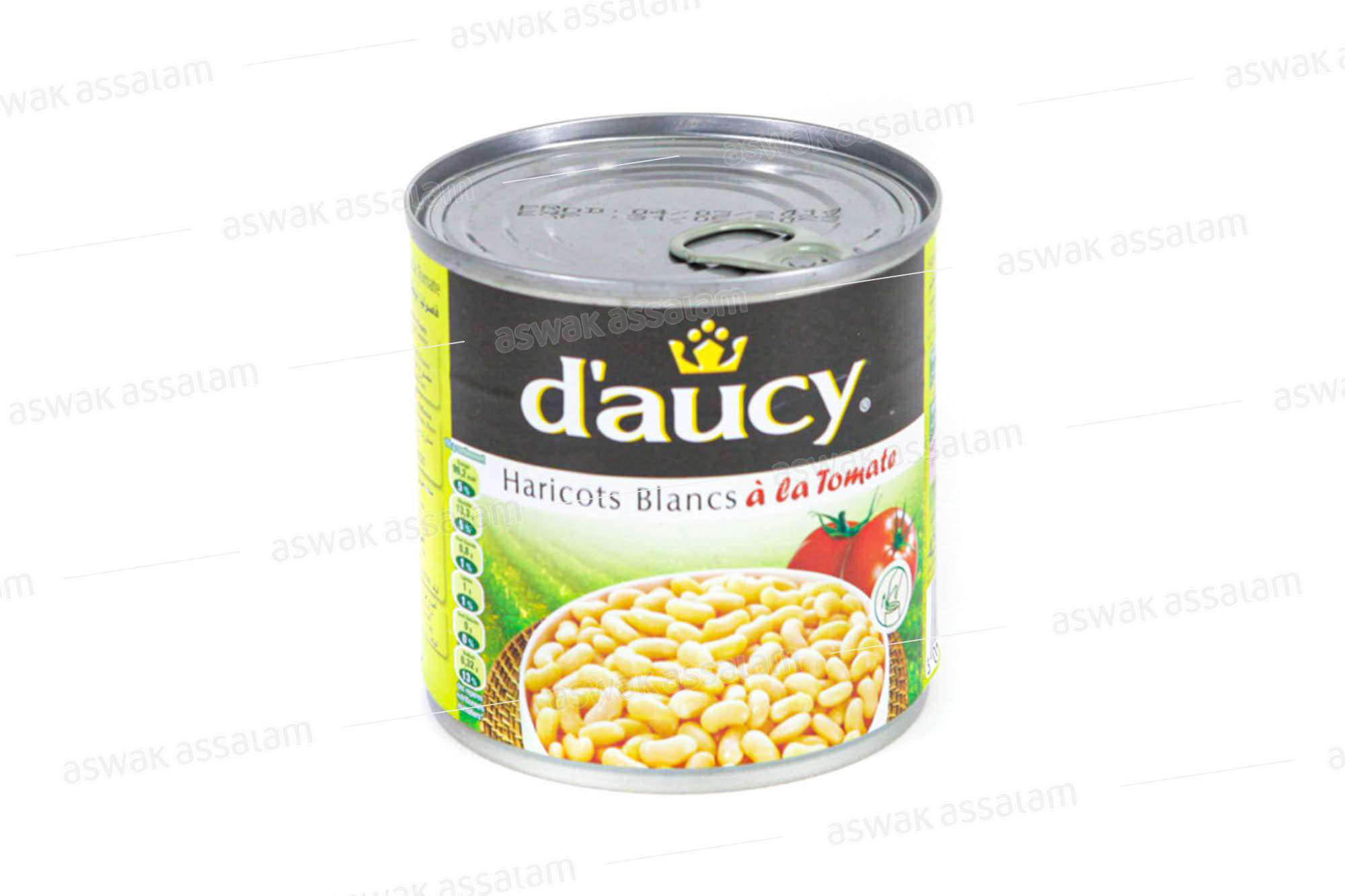 HARICOT BLANC A LA TOMATE 340G D'AUCY