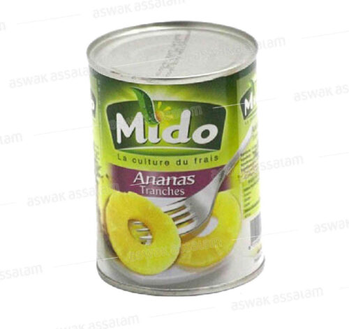 ANANAS EN TRANCHES 800G MIDO