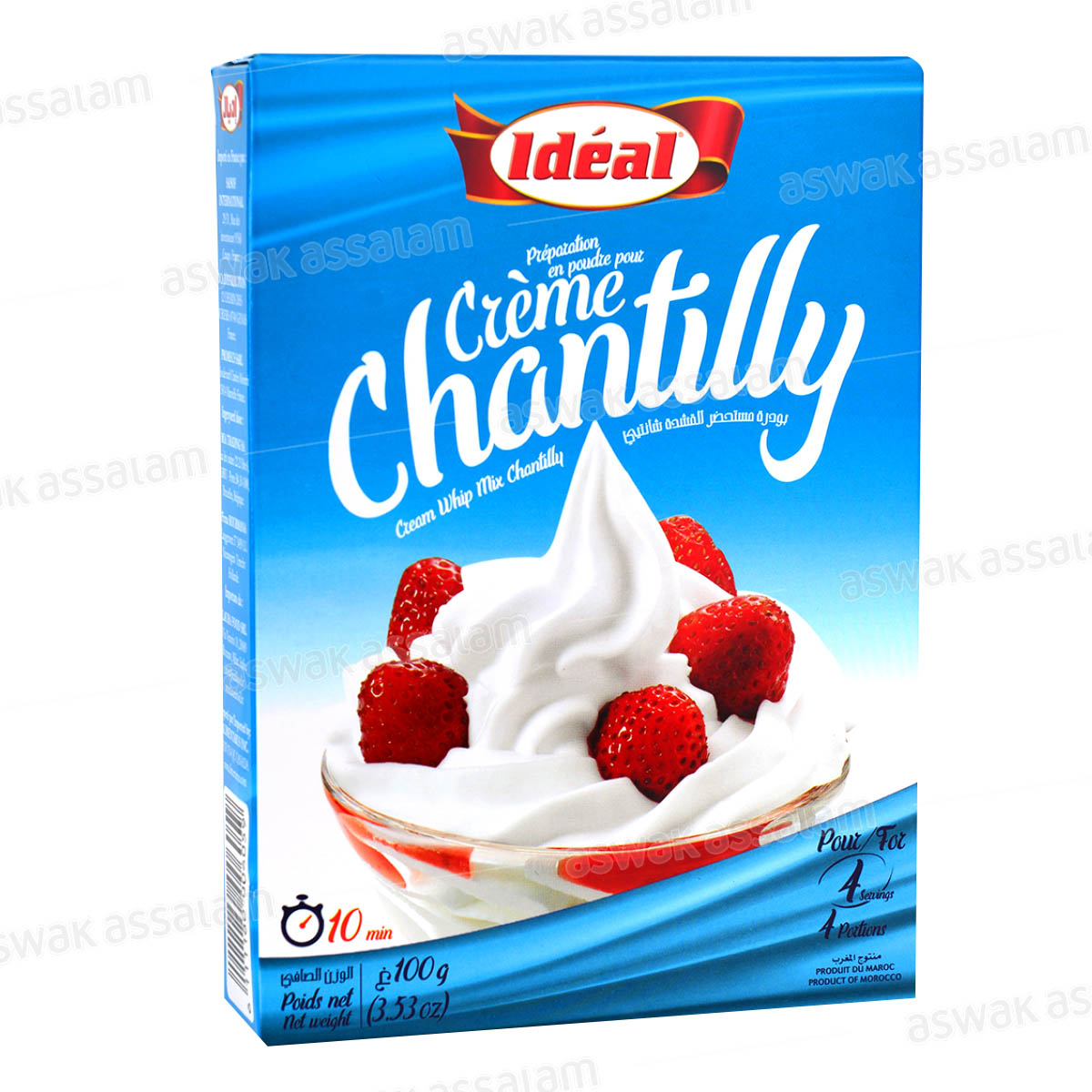 MOUSSE CHANTILLY 100G IDEAL
