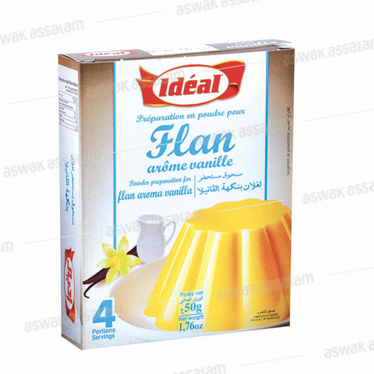 FLAN VANILLE 55G IDEAL