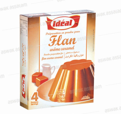 FLAN CARAMEL 55G IDEAL