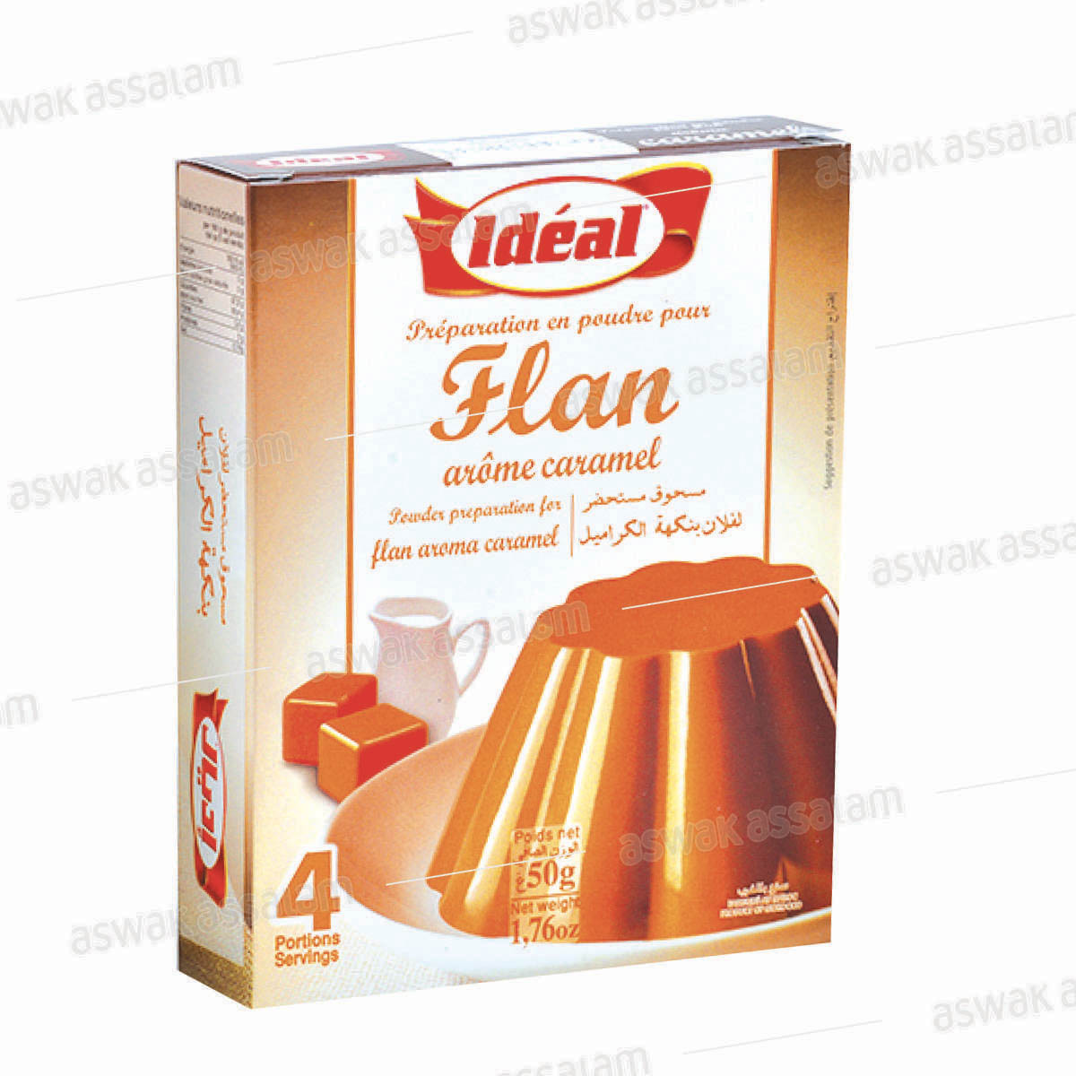 FLAN CARAMEL 55G IDEAL