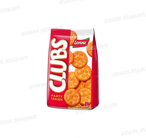 BISCUITS SALES CLUBS PARTY CRACKER 150G LORENZ