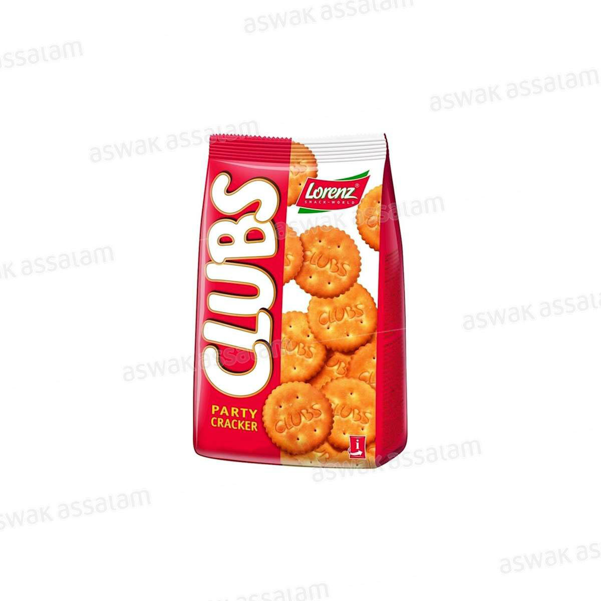 BISCUITS SALES CLUBS PARTY CRACKER 150G LORENZ
