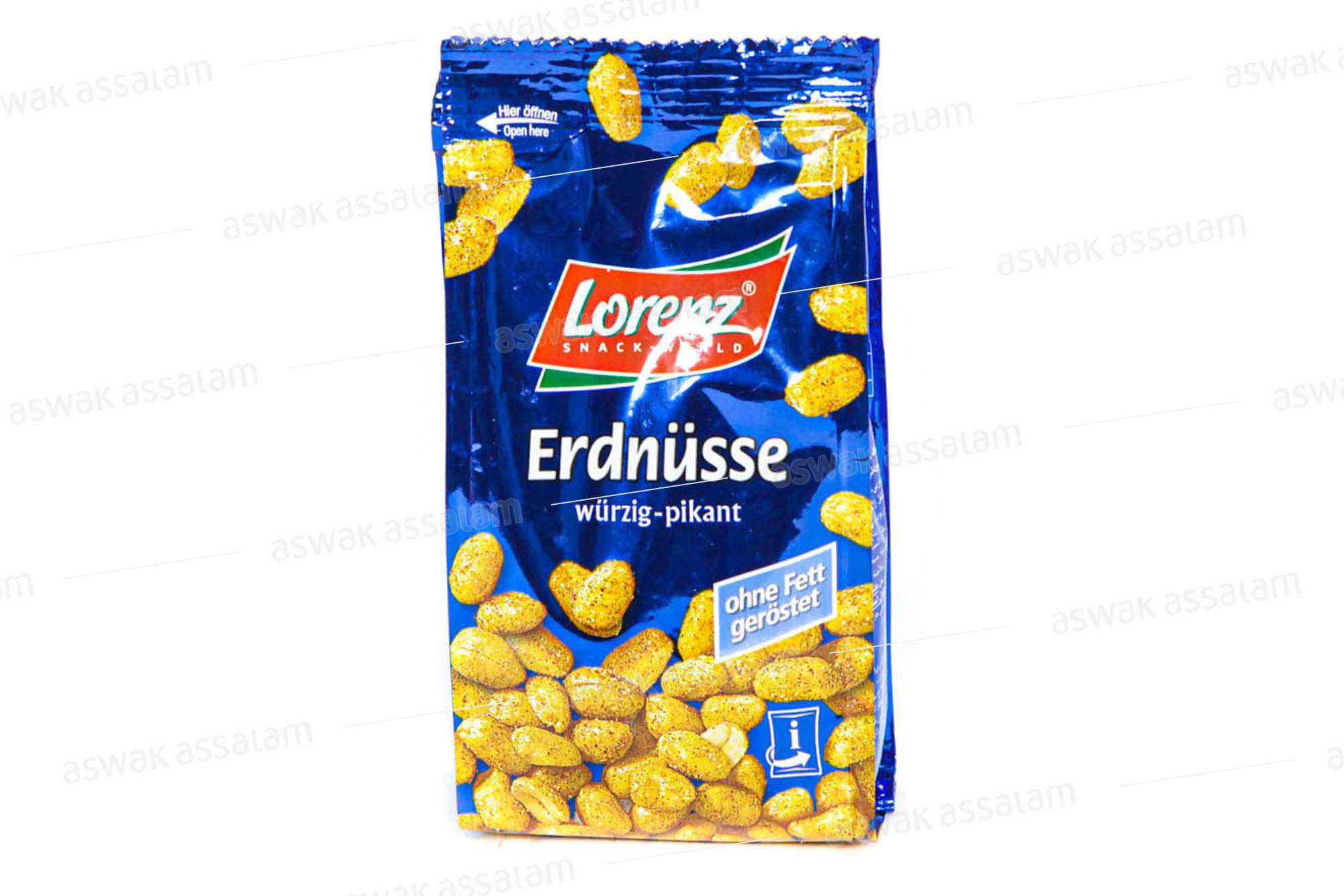 CACAHUETES GRILLEES 150G LORENZ