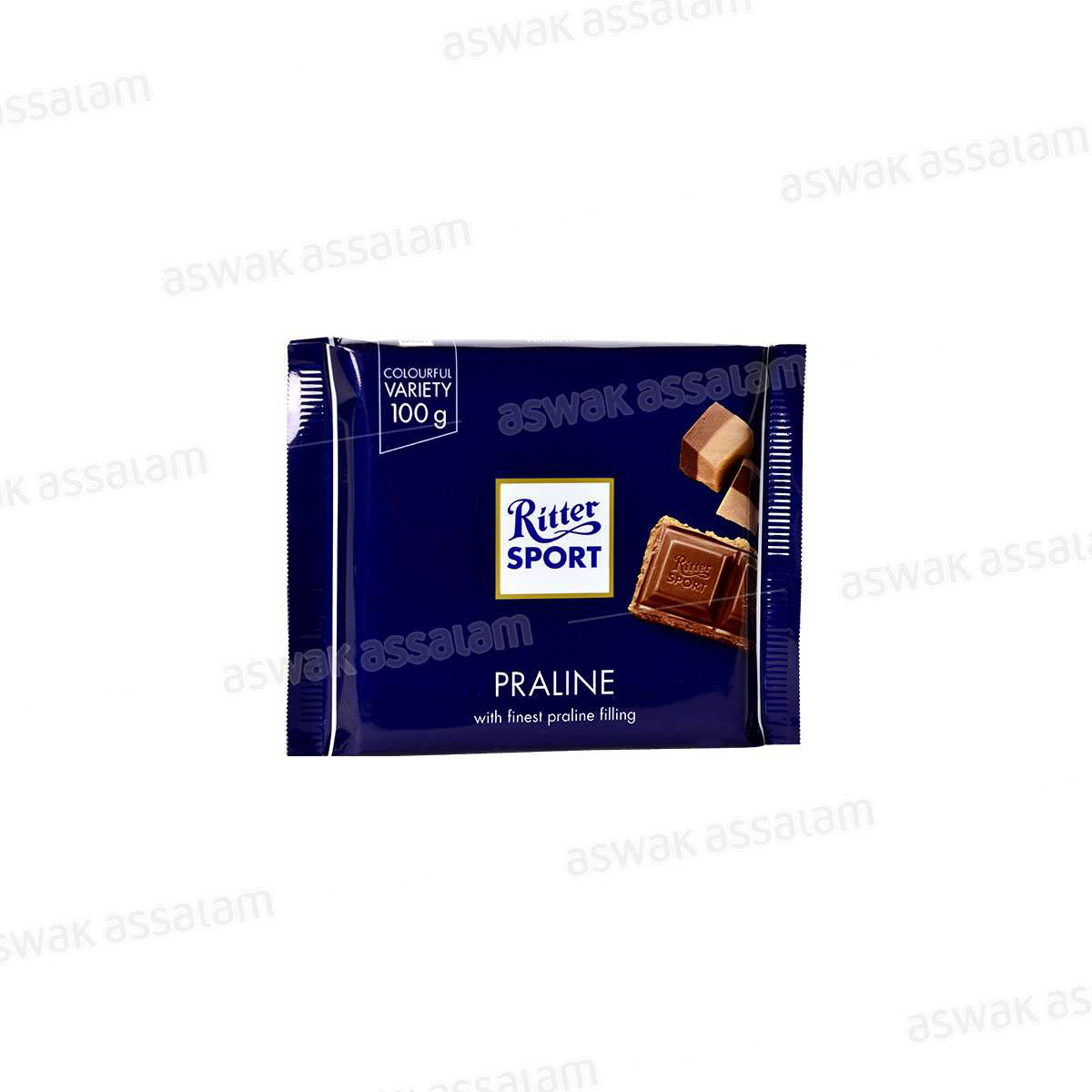 CHOCOLAT PRALINE 100G RITTER SPORT