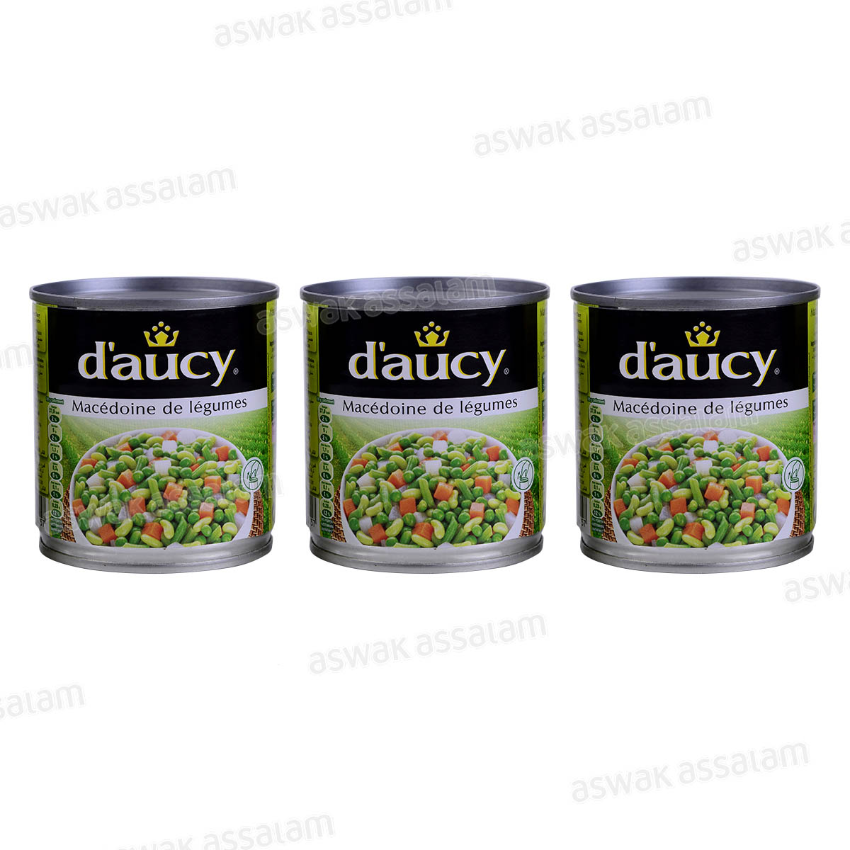 MACEDOINE DE LEGUMES 140G D'AUCY