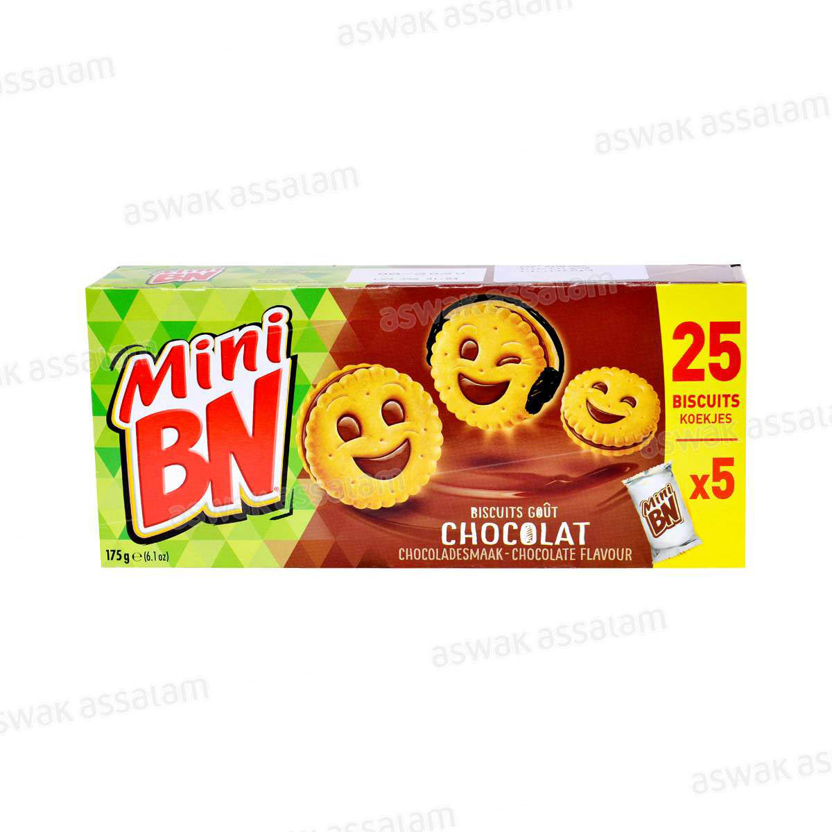 BISCUIT GOUT CHOCOLAT 175G MINI BN