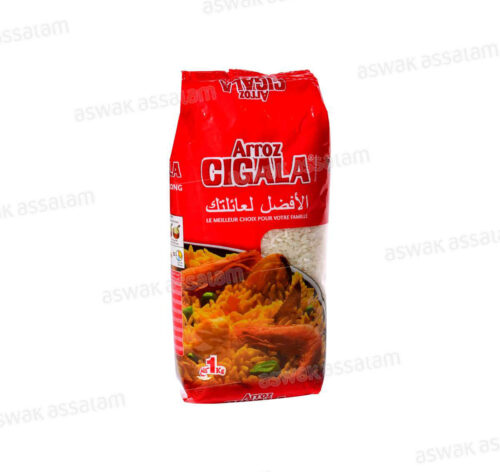 RIZ BLANC MEDIUM 1KG CIGALA