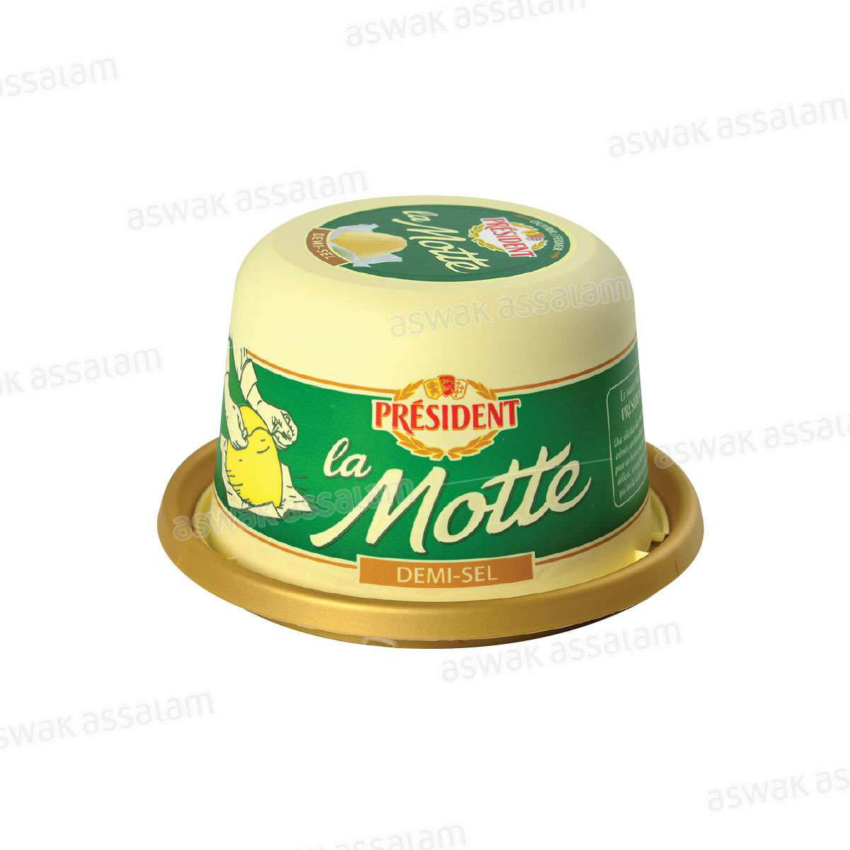BEURRE LA MOTTE DEMI-SEL 250G PRESIDENT
