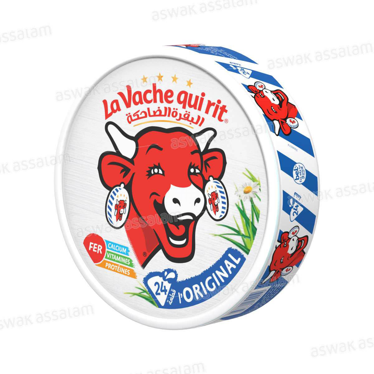 FROMAGE FONDU 24 PORTIONS LA VACHE QUI RIT