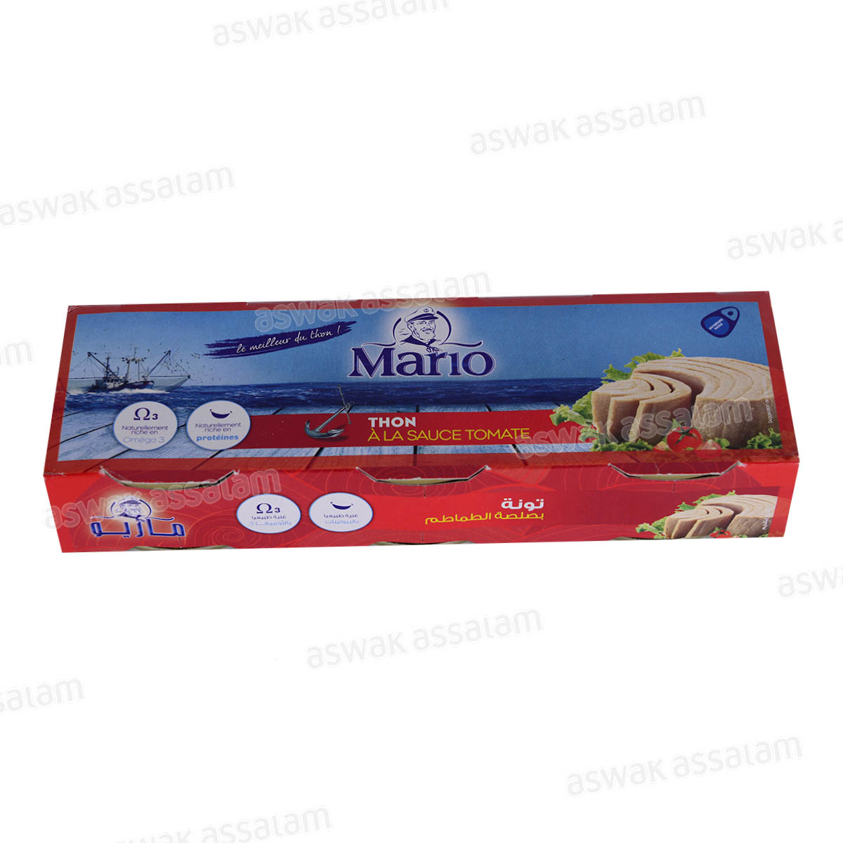 THON A LA SAUCE TOMATE 3*85G MARIO