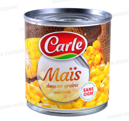 MAIS DOUX EN GRAINS SANS OGM SOUS VIDE 340G CARLE