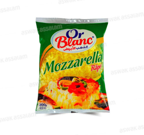MOZZARELLA RAPEE 200G OR BLANC