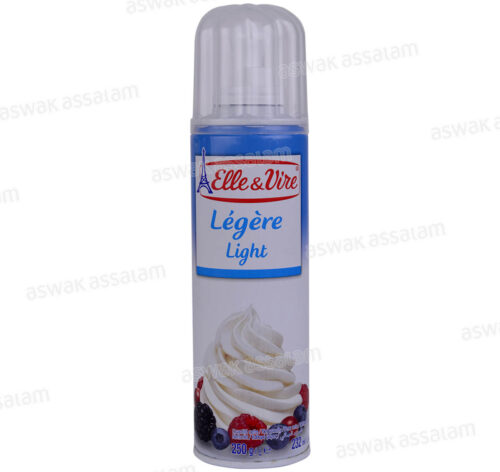 CREME CHANTILLY LEGERE 250G ELLE & VIRE