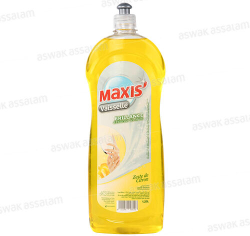 LIQUIDE VAISSELLE CITRON 1.25L MAXI’S