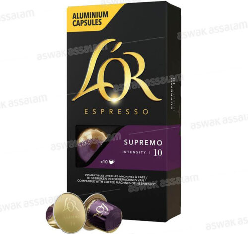 CAFE 10 CAPSULES N°10 SUPREMO L’OR