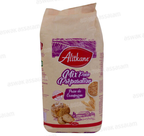 PREPARATION MIX PAIN DE CAMPAGNE 1KG AL ITKANE