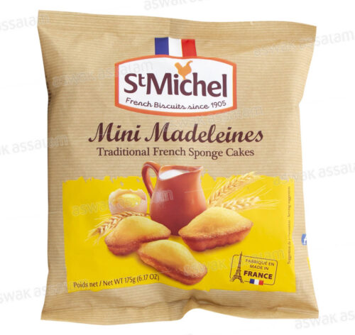 MINI MADELEINES NATURES 175G ST MICHEL