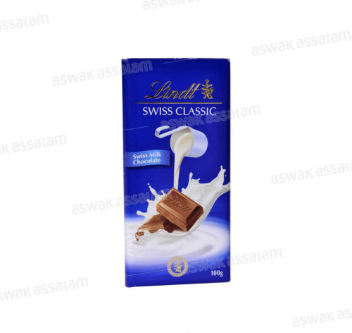 CHOCOLAT SWISS CLASSIC AU LAIT 100G LINDT