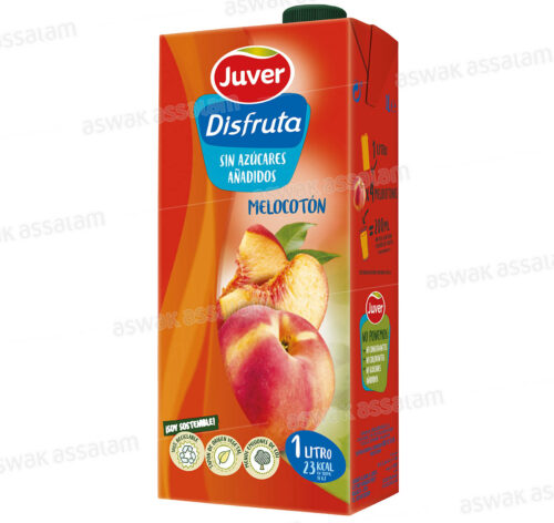 NECTAR PECHE SANS SUCRE 1L JUVER DISFRUTA