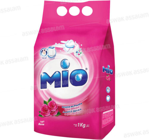 LESSIVE MAIN A LA ROSE 1KG MIO