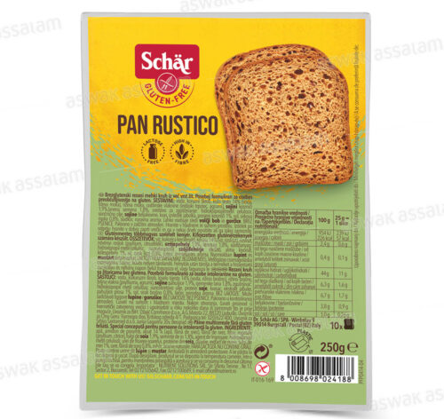 PAIN RUSTIQUE SANS GLUTEN 250G SCHAR