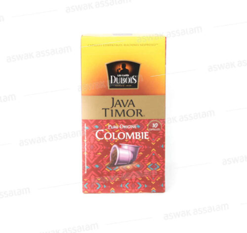 CAFE COMLOMBIE BOITE 10 CAPSULES COMPATIBLES JAVA TIMOR