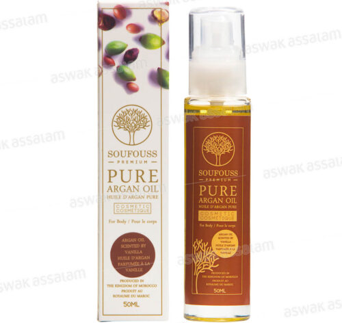 HUILE D’ARGAN COSMETIQUE A LA VANILLE 50ML