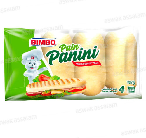 PAIN PANINI 4 UNITES 320G BIMBO