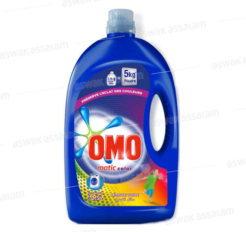 LESSIVE LIQUIDE COULEUR 2.5L OMO