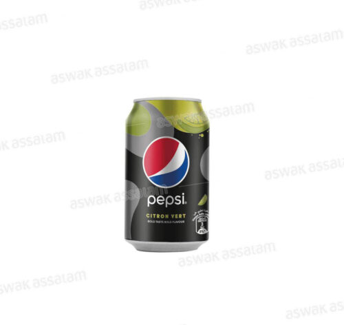 PEPSI BLACK CITRON VERT 33CL