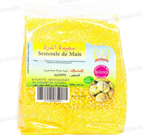 SEMOULE DE MAIS 500G