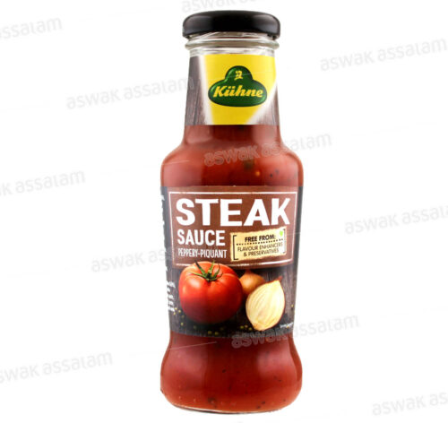 SAUCE PIQUANTE POUR STEAK 250ML KUHNE