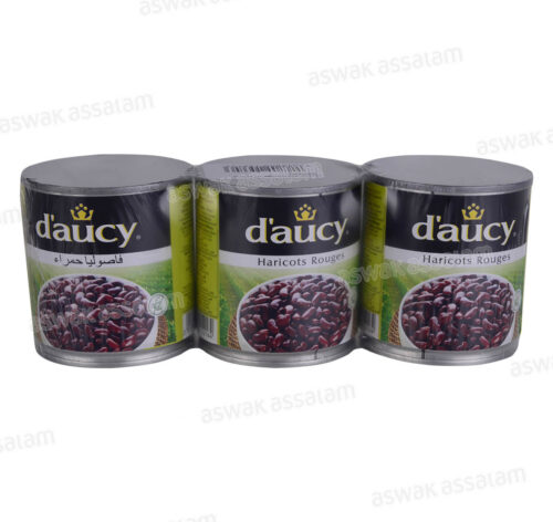 HARICOTS ROUGES 3*140G D’AUCY