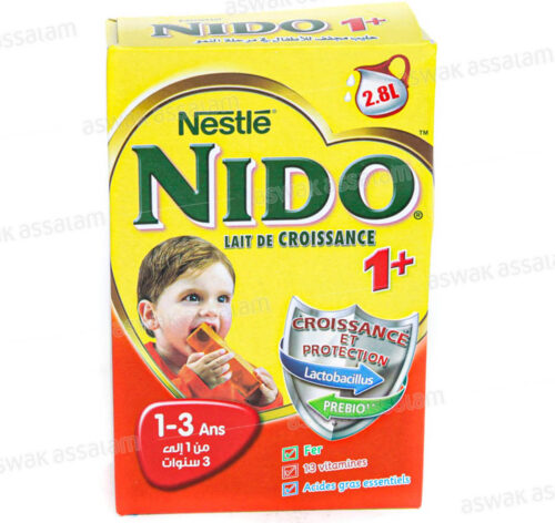 LAIT NATURE 400G POUR NOURISSONS DE 12 MOIS ET PLUS NIDO