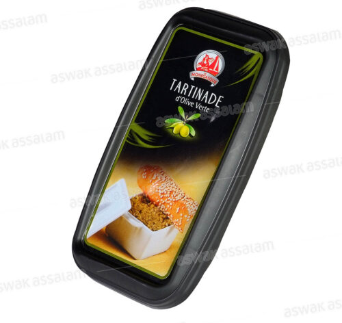 TARTINADE D’OLIVE VERTE 125G LA MONEGASQUE