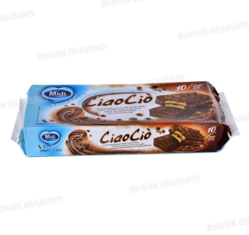 GOUTER ENROBE ET FOURRE AU CACAO CIAOCIO 350G MIDI