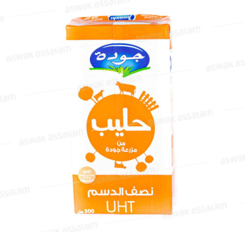 LAIT UHT DEMI ECREME 500 ML JAOUDA