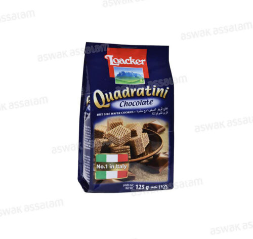 GAUFRETTE CACAO 125G QUADRATINI